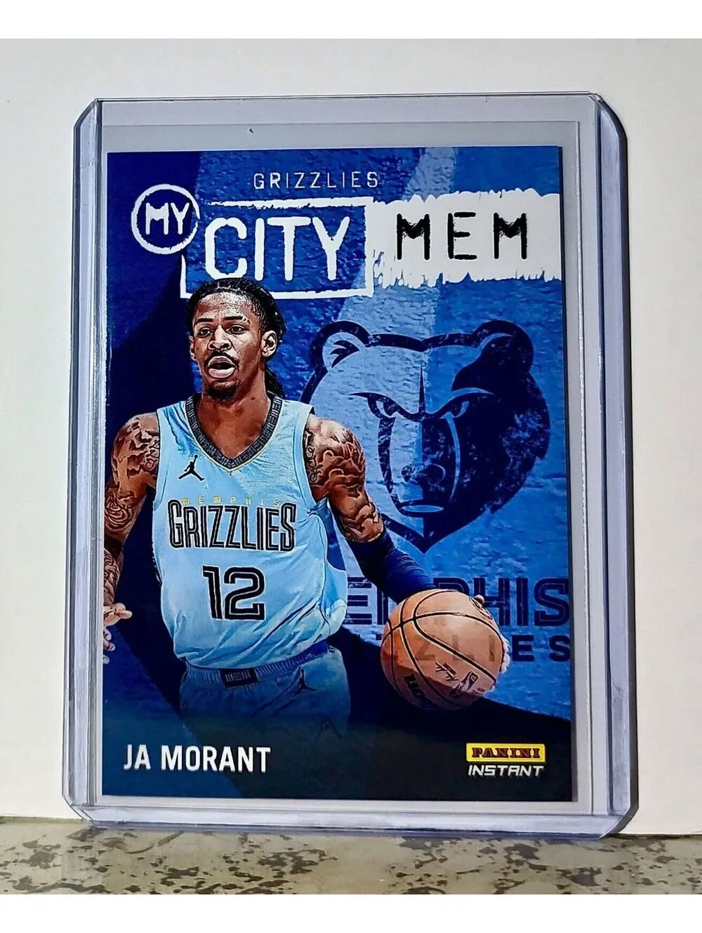 Ja Morant 2023-24 Panini NBA #23 MyCity Basketball Card Memphis Grizzlies 1/543